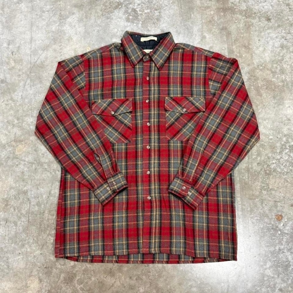 Vintage 90s Claybrooke Outdoors Flannel Shirt Size XL‎
